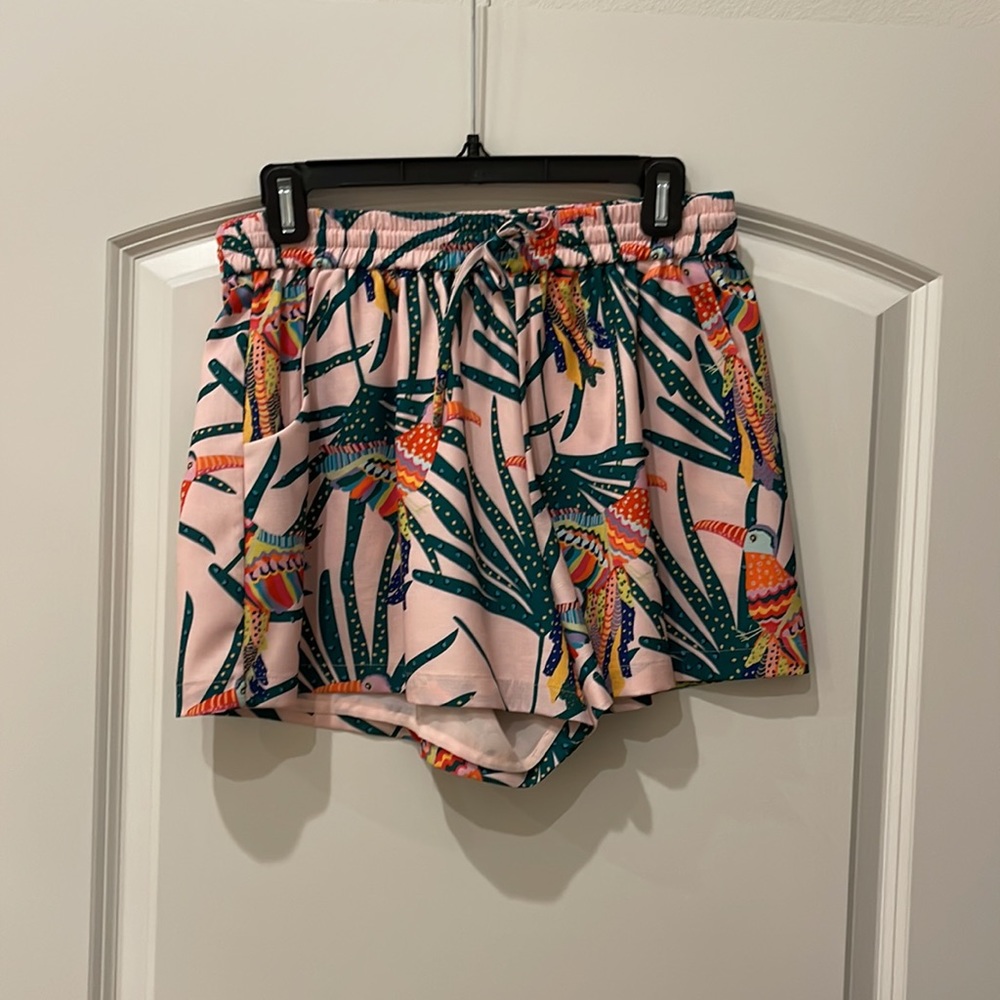 Crosby by Mollie Burch tropical shorts. Top can be sold separately or as a set